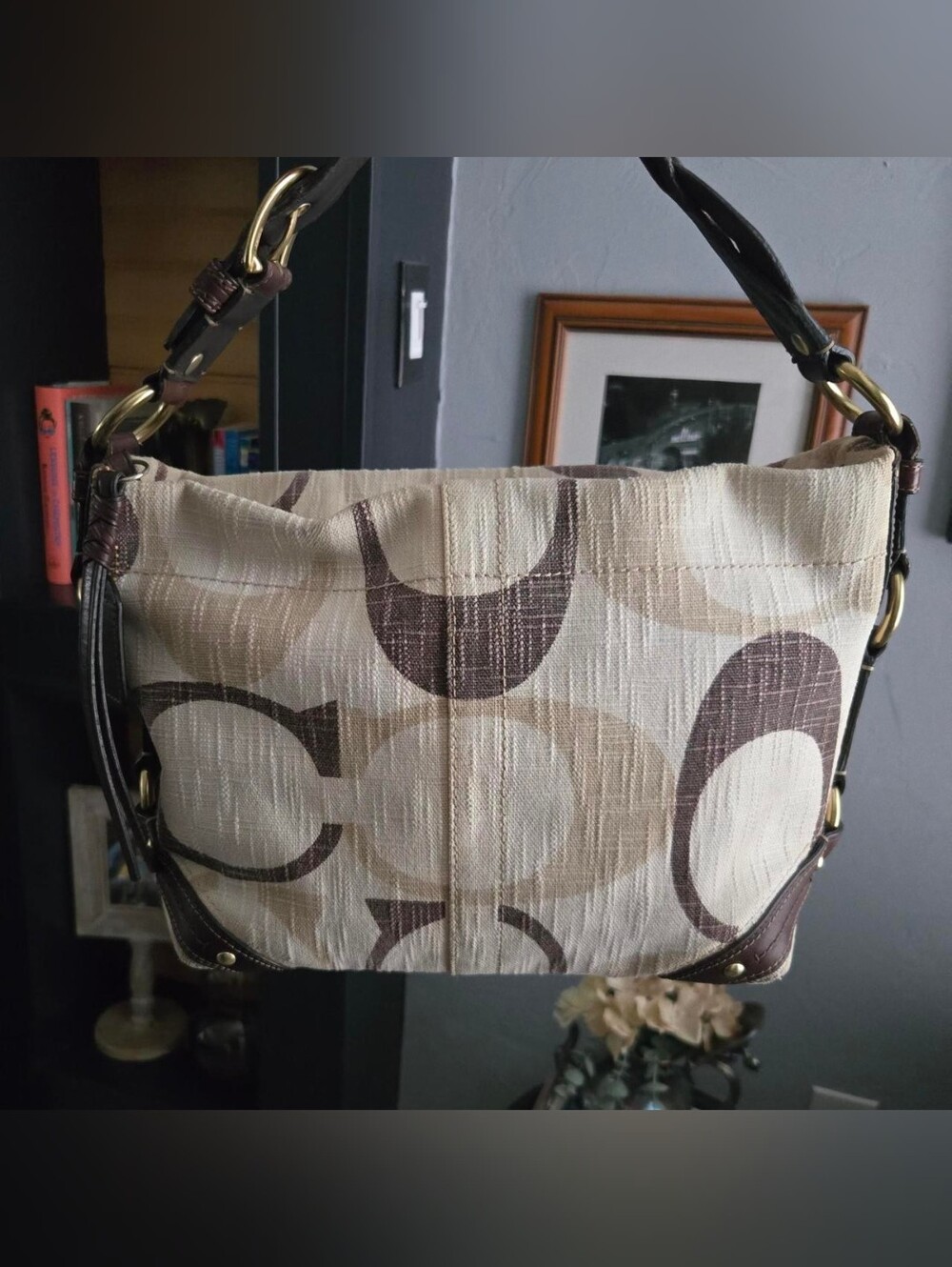 Vintage Y2K Coach Carly Signature